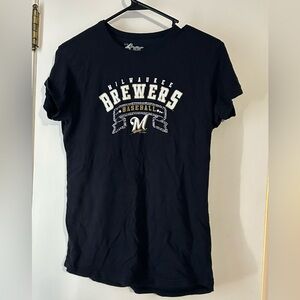 Women's navy blue Short Sleeve Tee